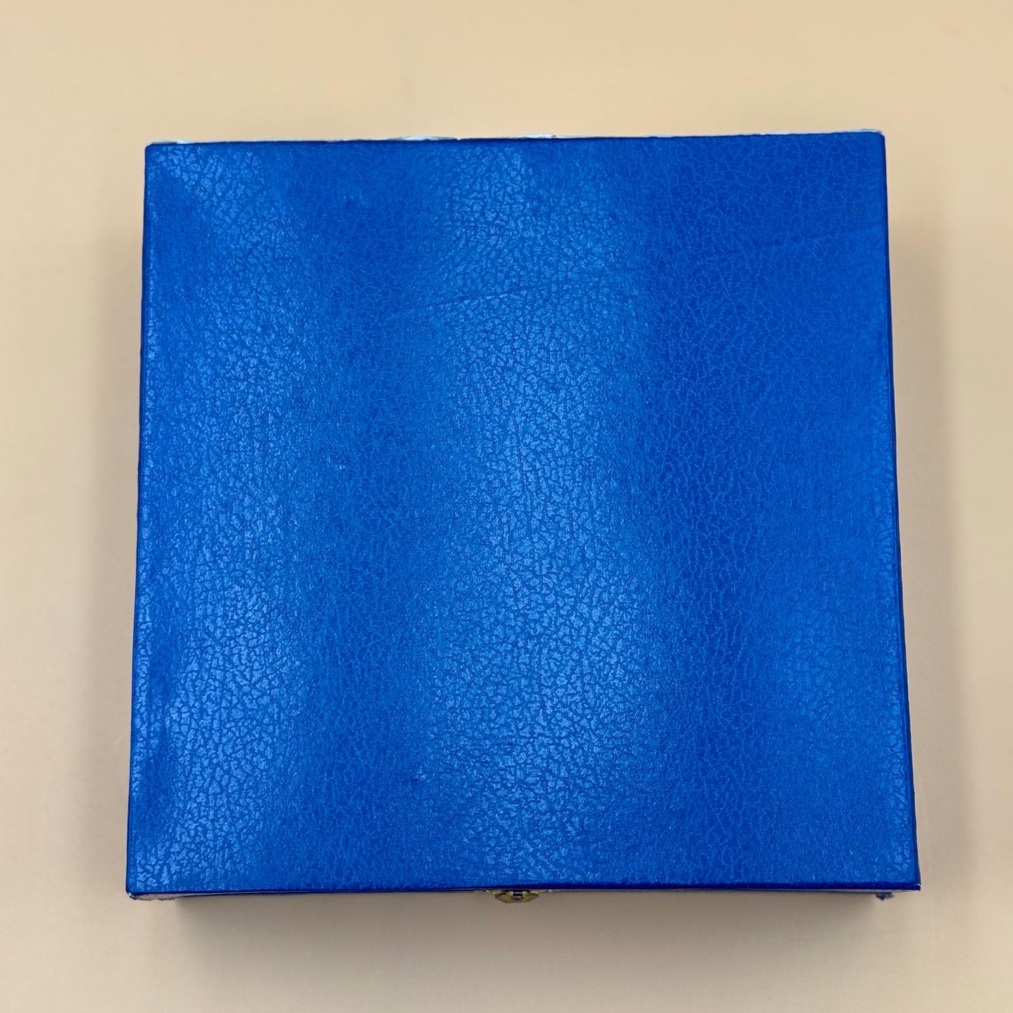 Vintage Ottoman Style Child’s Shoes Silver Tone on Wood with Box Collectible