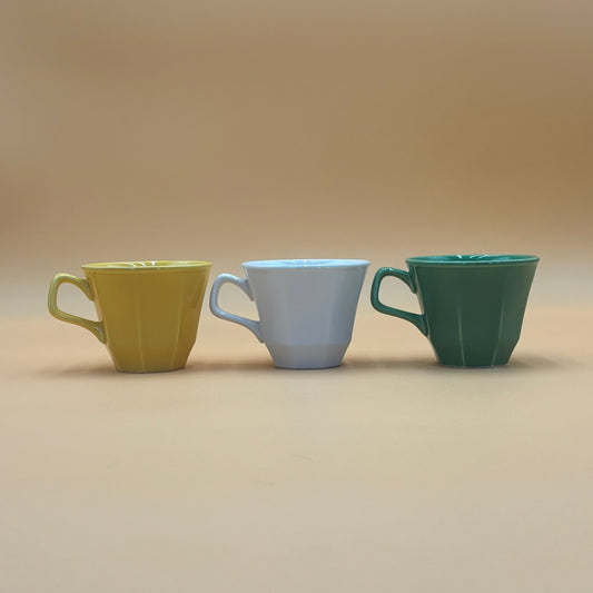 Set of 3 Vintage Homer Laughlin Tea Cups - Replacement Pieces