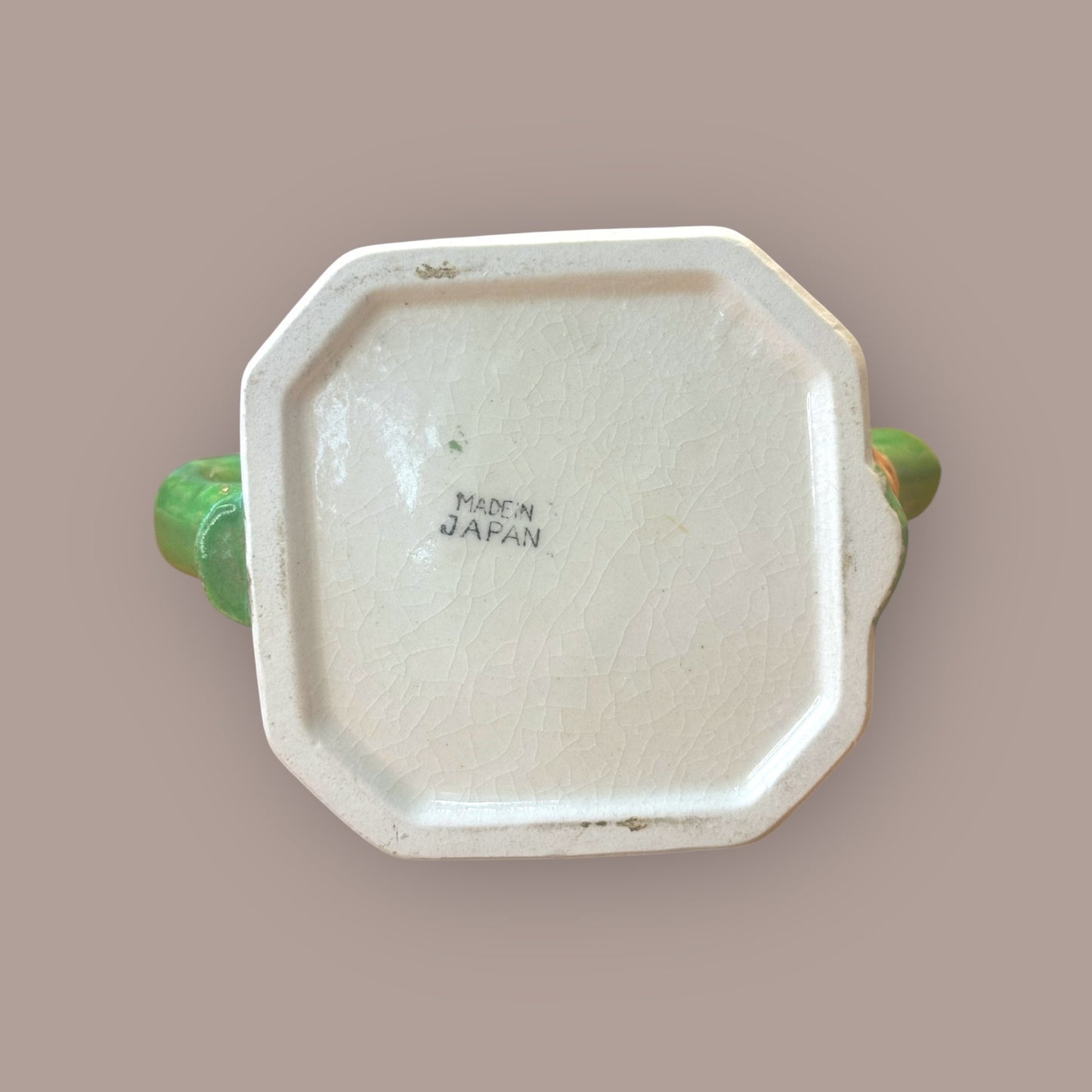 Vintage Japanese Windmill Teapot - Hand-Painted Cottage Design, Mid-Century