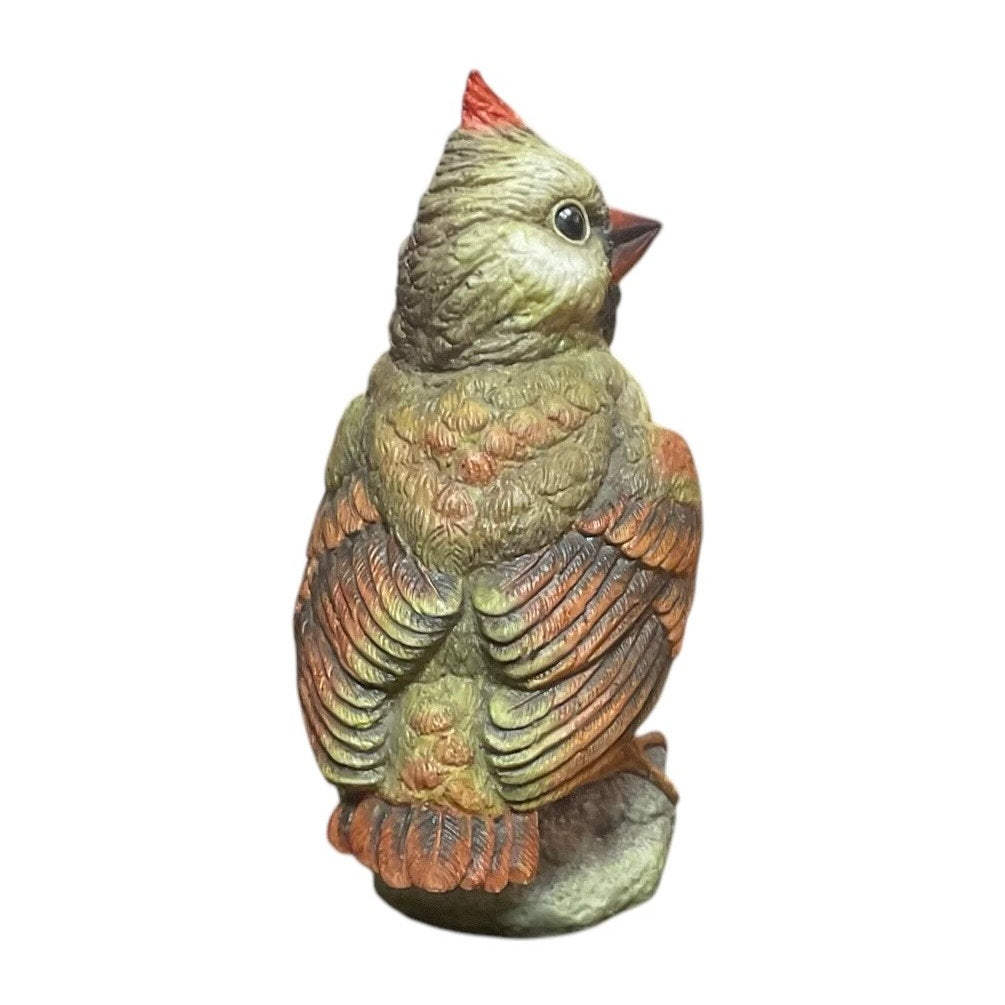 VTG Connoisseur of Malvern "Fledlings of North America" Cardinal Figurine #003