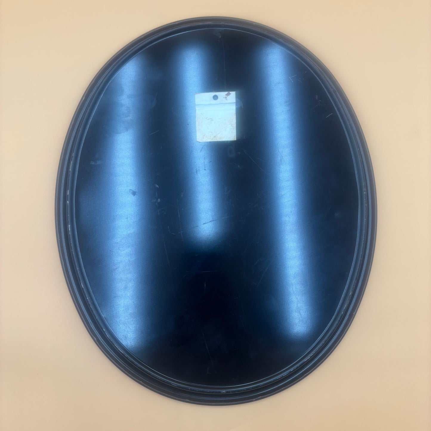 Vintage Coca-Cola Tray – Woman Holding Glass – 15” Oval Metal