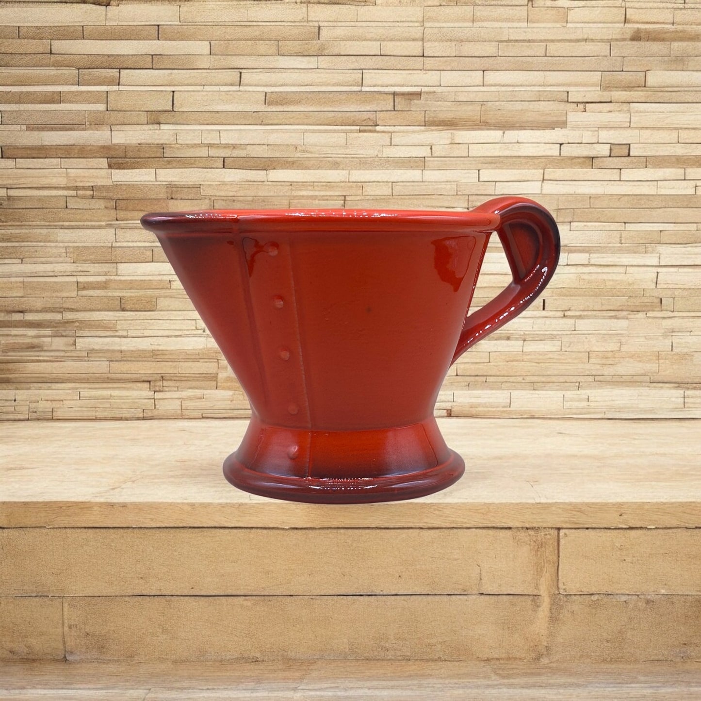 Vintage Metlox Poppy Trail Red Rooster Creamer - California Pottery