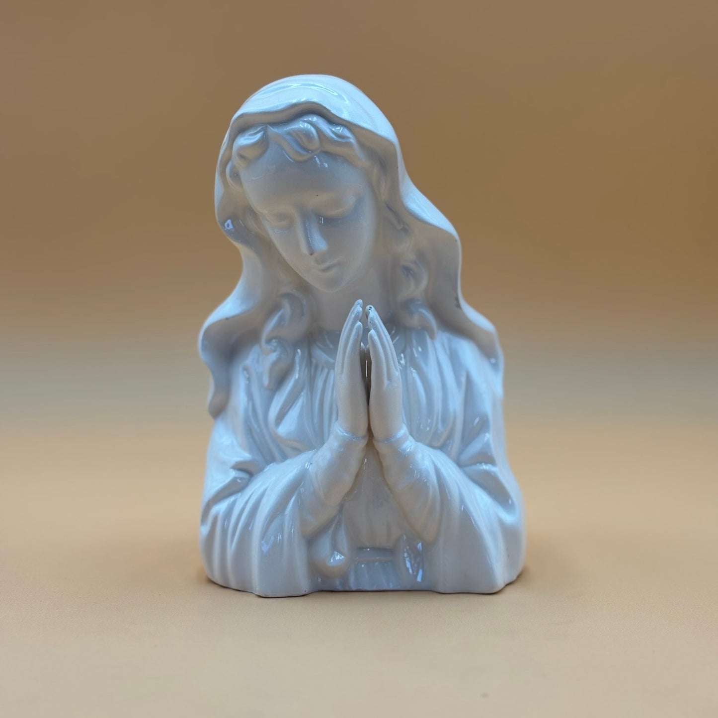 Praying Virgin Mary Planter Vintage Made in Japan