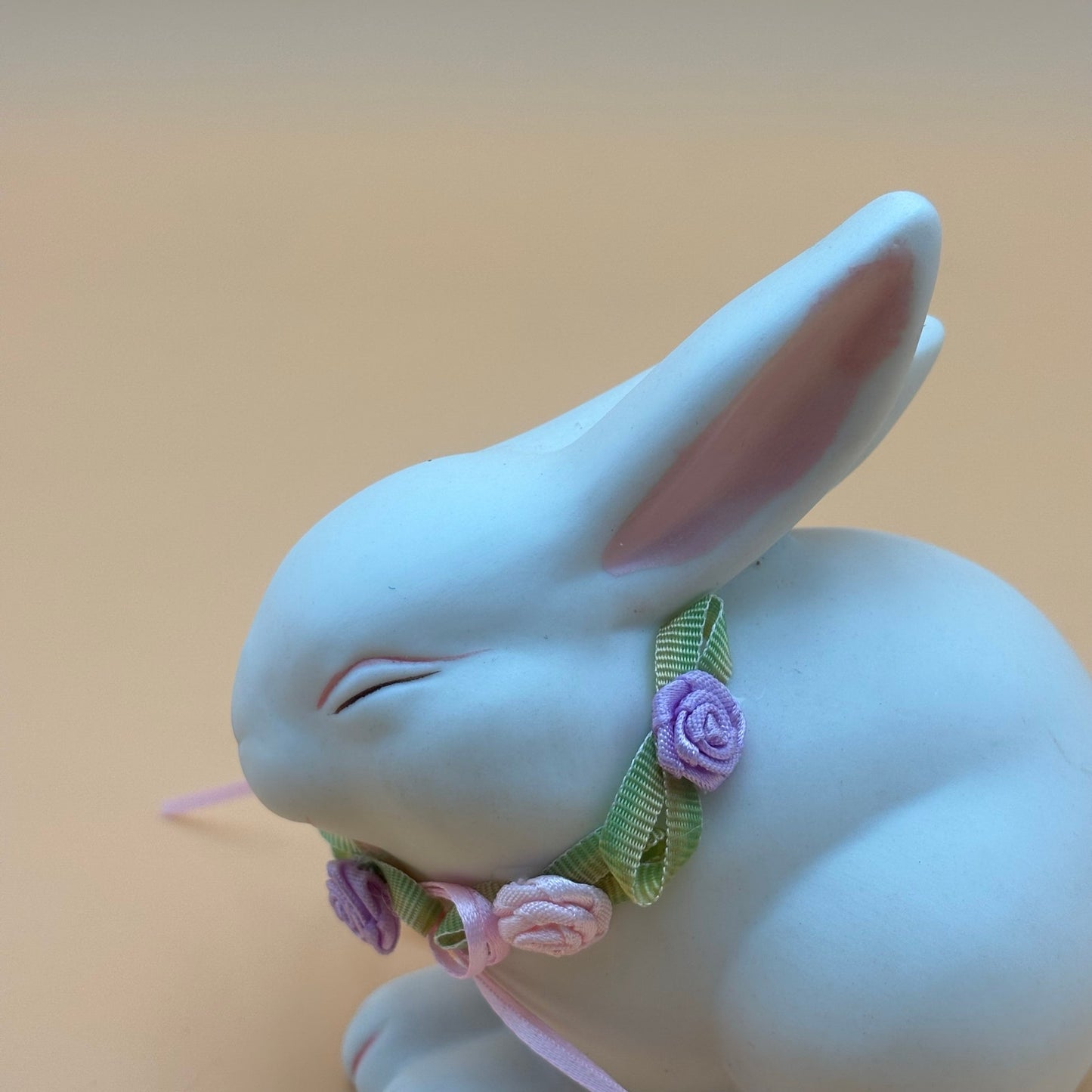 Adorable Vintage Bone China Bunny Figurine with Box