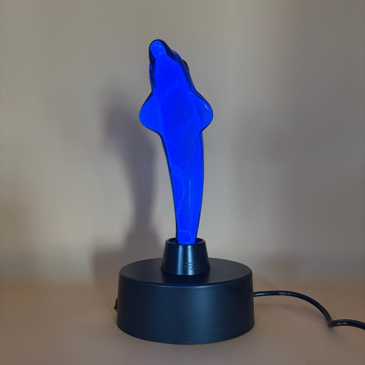 LumiSource Electra Blue Dolphin Plasma Lightning Lamp 15” – Works