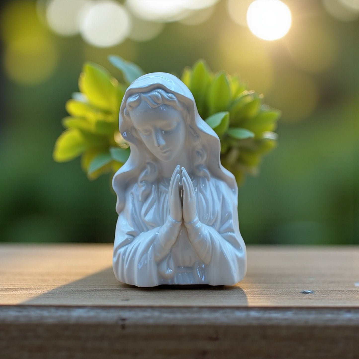 Praying Virgin Mary Planter Vintage Made in Japan