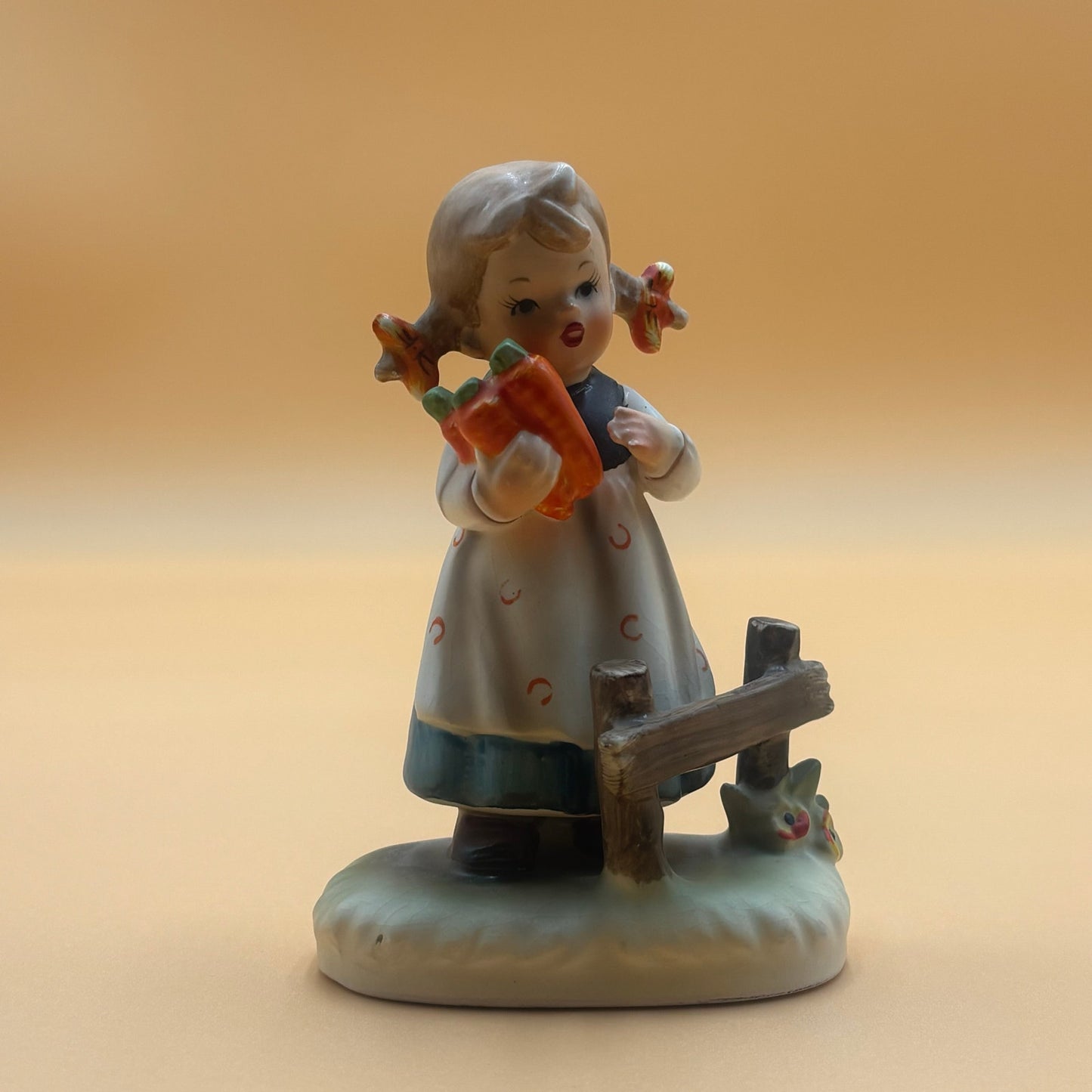 Vintage Erich Stauffer Figurine - Little Girl with Carrots #44/169 Japan