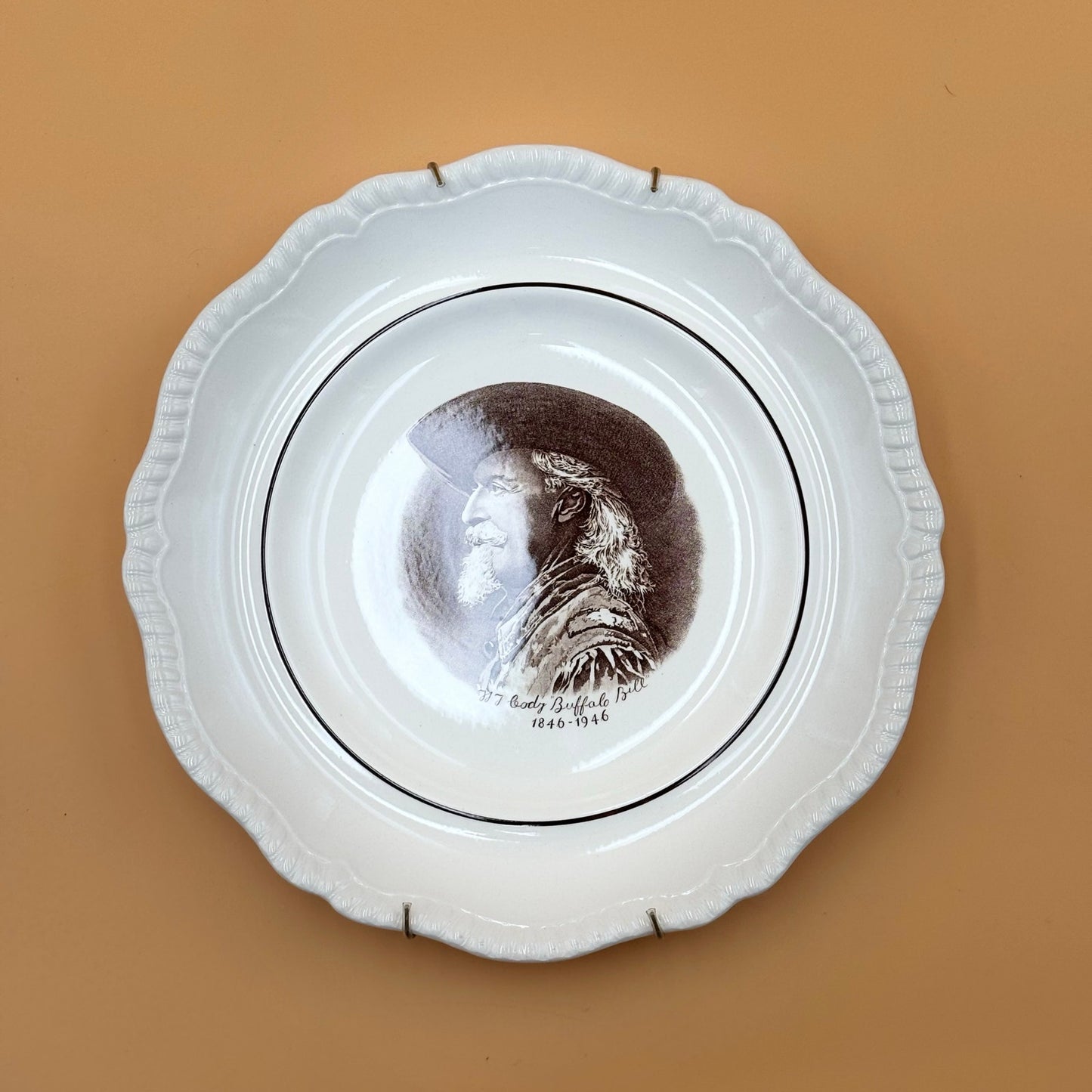 Buffalo Bill Cody Centennial Commemorative Plate – Haviland England 1846–1946