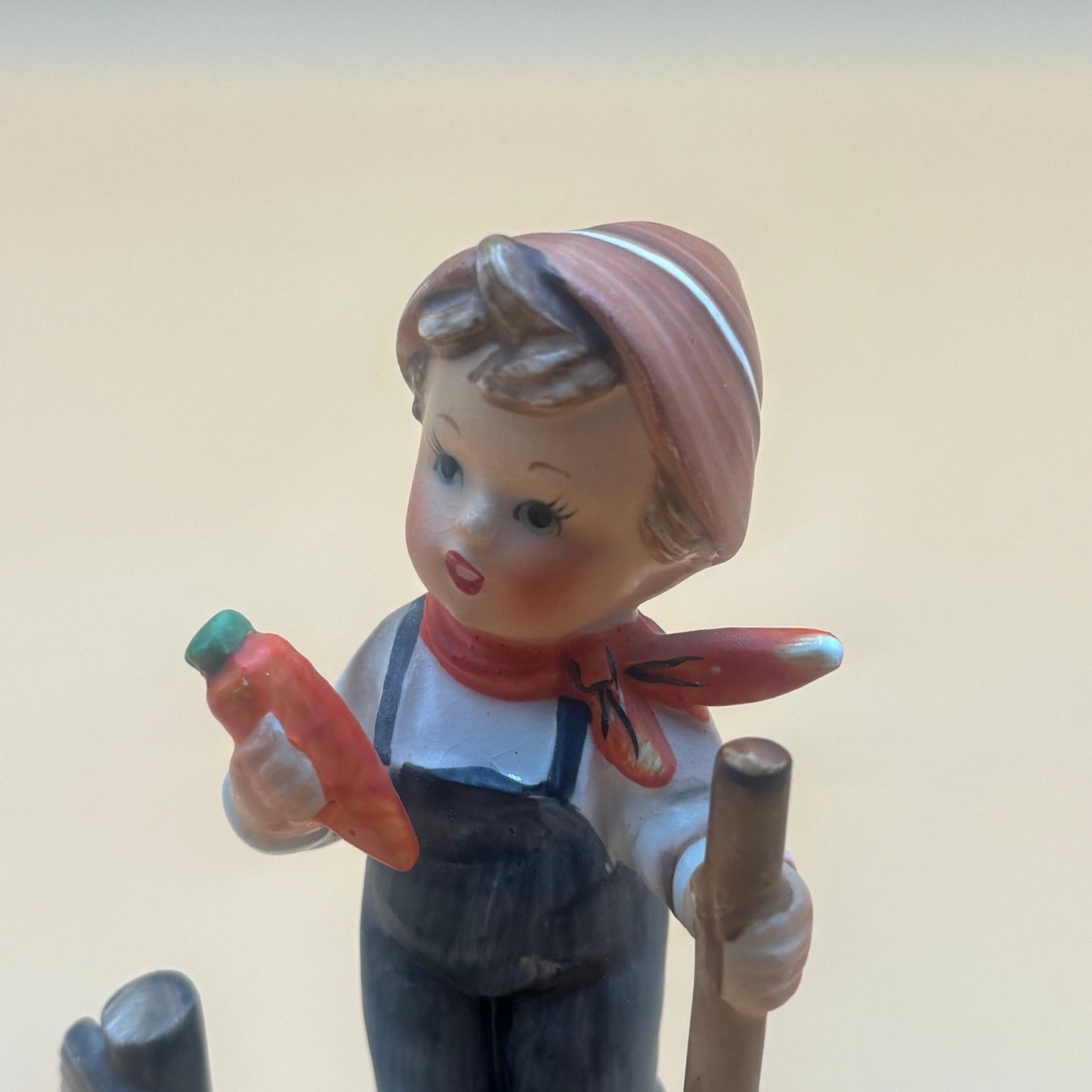 Vintage Erich Stauffer Farm Boy Figurine - Japan Made