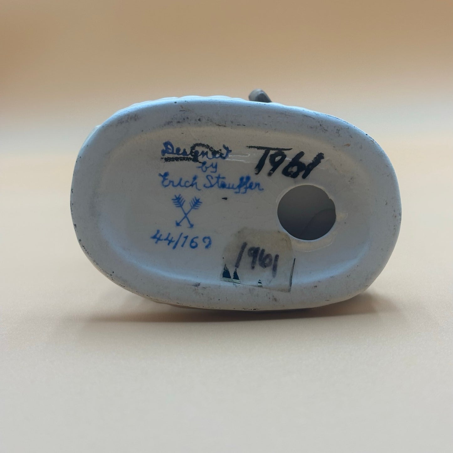 Vintage Erich Stauffer Figurine - Little Girl with Carrots #44/169 Japan