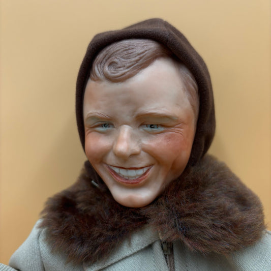 Faith Wick Charles Lindbergh 21" Porcelain Head Doll - Limited Edition