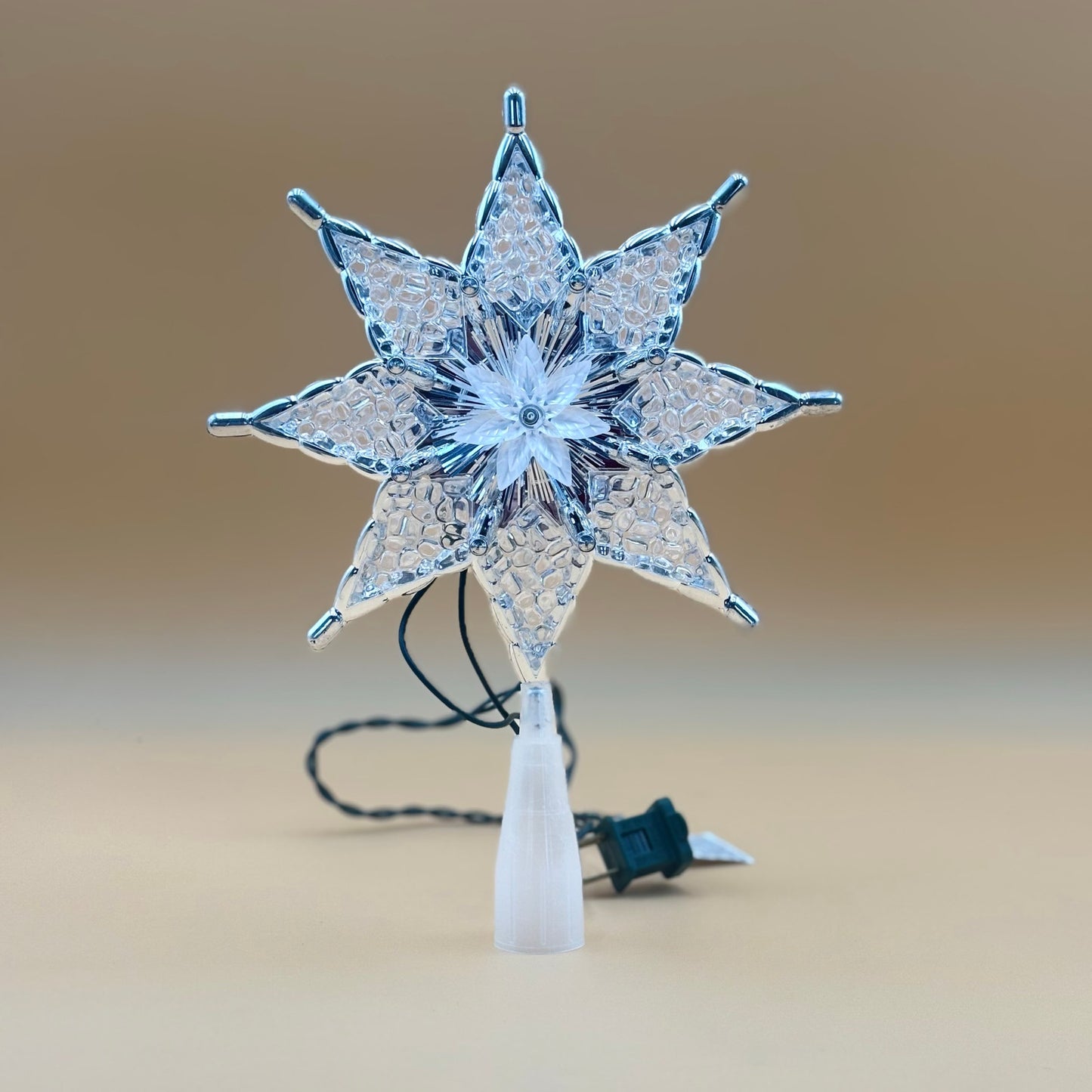 Ashland Lighted Star Tree Topper 8 Point Star