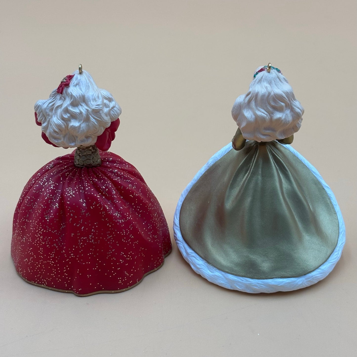Hallmark Barbie “Holiday Barbie” Ornament Pair – 1993 & 1998 Editions