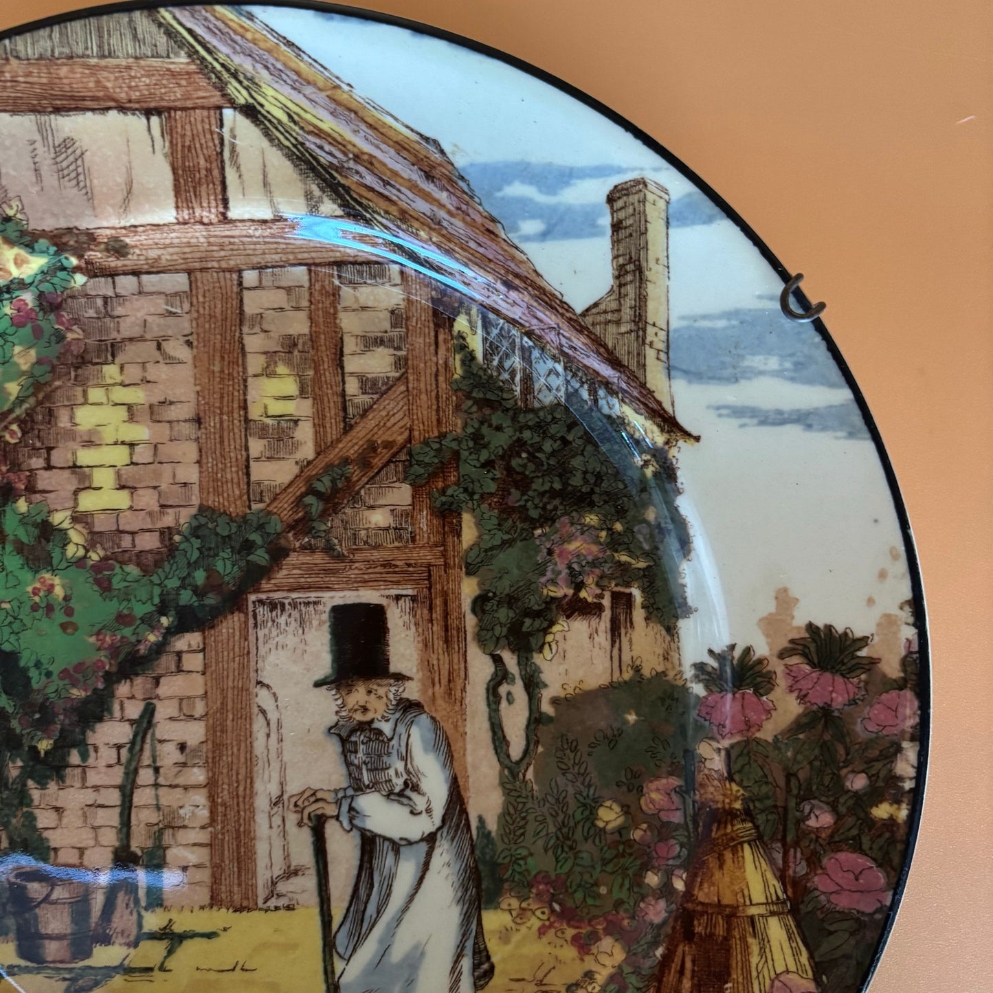 Royal Doulton D4210 “Gaffers” Plate – Signed Noke – 10.25”