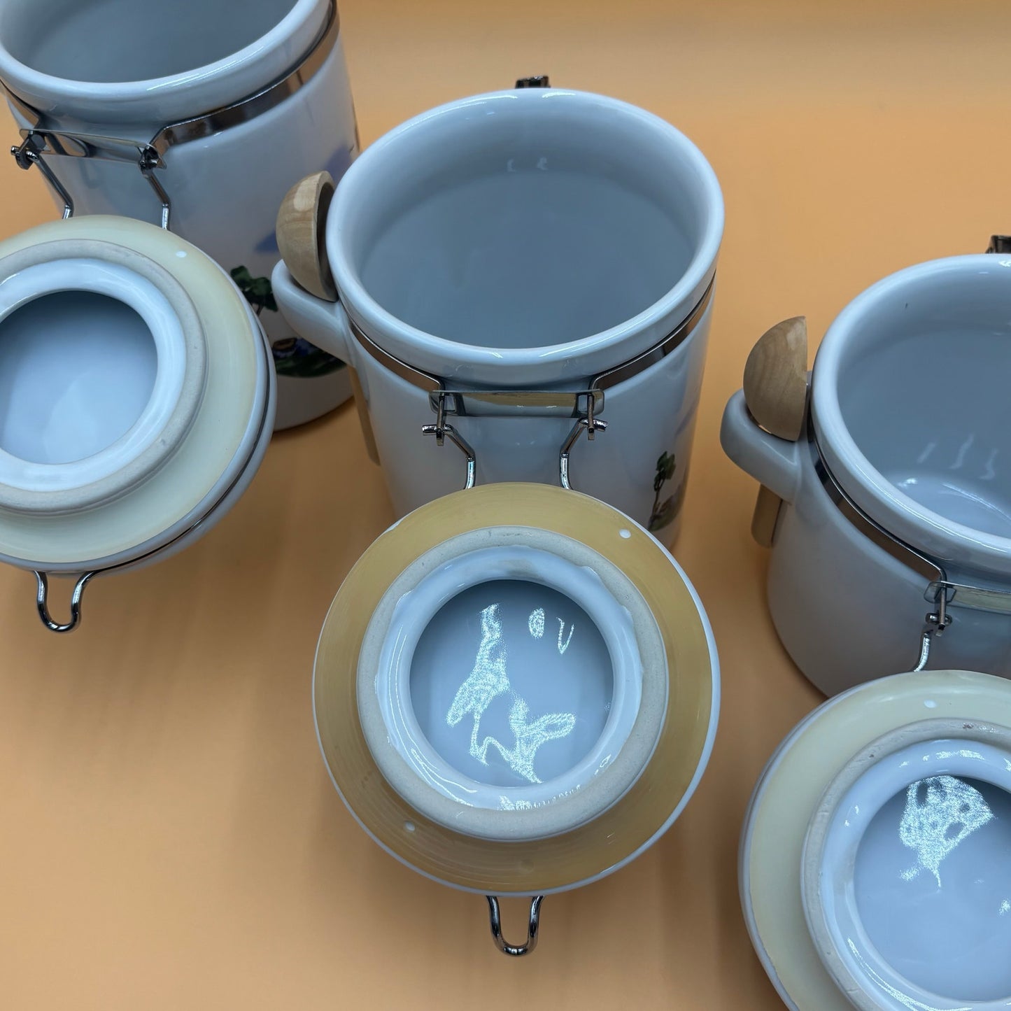 Vintage Alco Industries Lighthouse Canister Set - 4 Piece Kitchen Storage