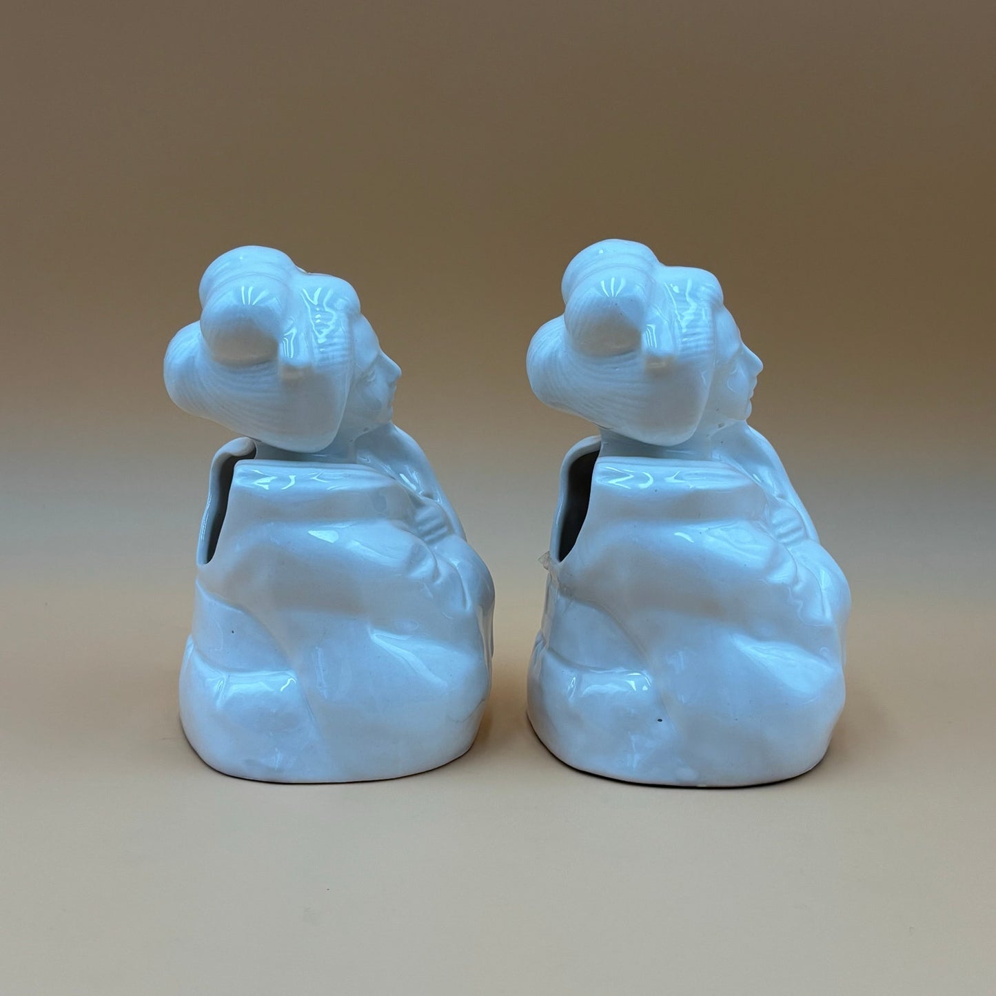 Vintage Orchids of Hawaii R-22 Geisha Ceramic Mugs – Pair – Made in Taiwan