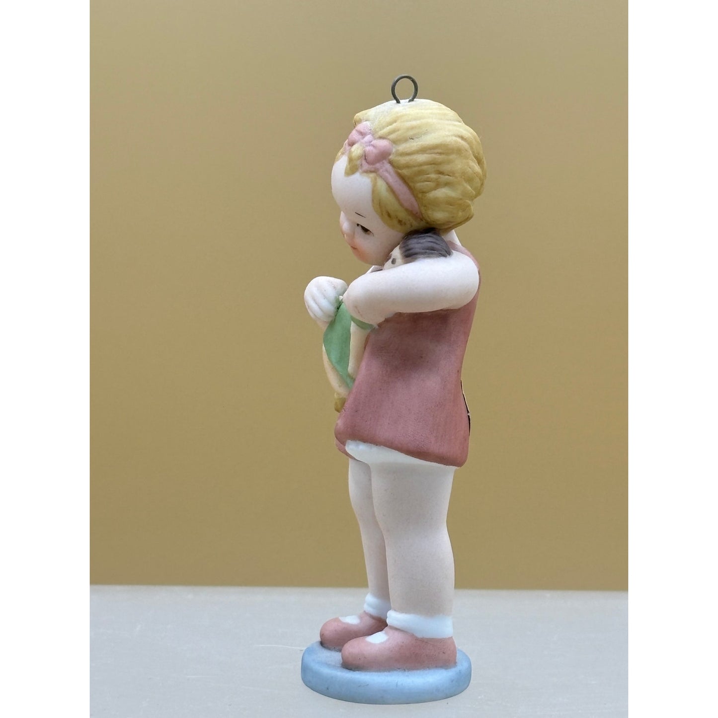 Vintage Porcelain Ornament by Bessie Pease Gutmann - Love is Blind (1985)