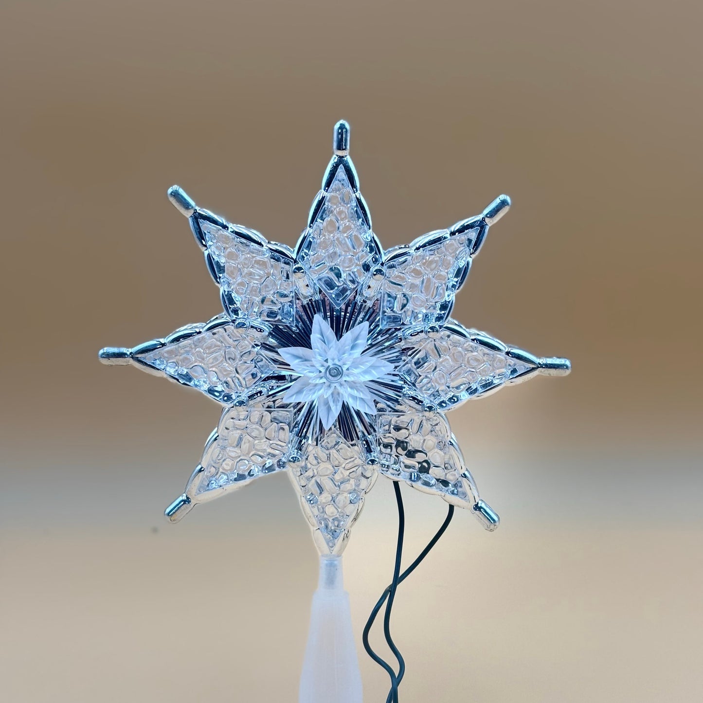 Ashland Lighted Star Tree Topper 8 Point Star