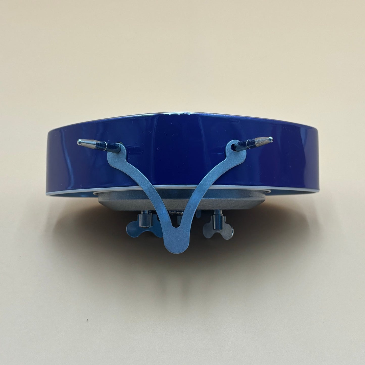 Vintage Hard Rock Hotel Las Vegas Alarm Clock - Purple & Green Triangle Wind-Up