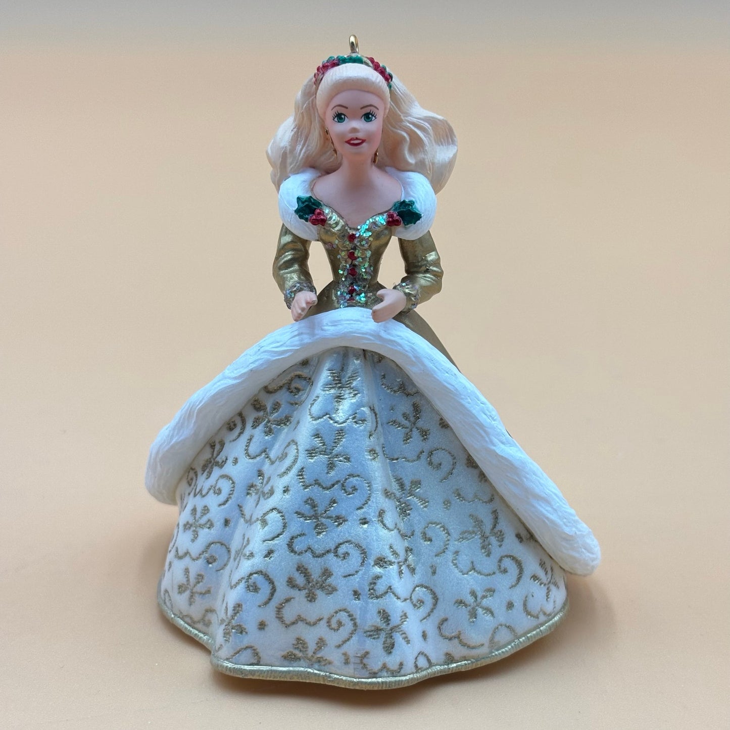 Hallmark Barbie “Holiday Barbie” Ornament Pair – 1993 & 1998 Editions