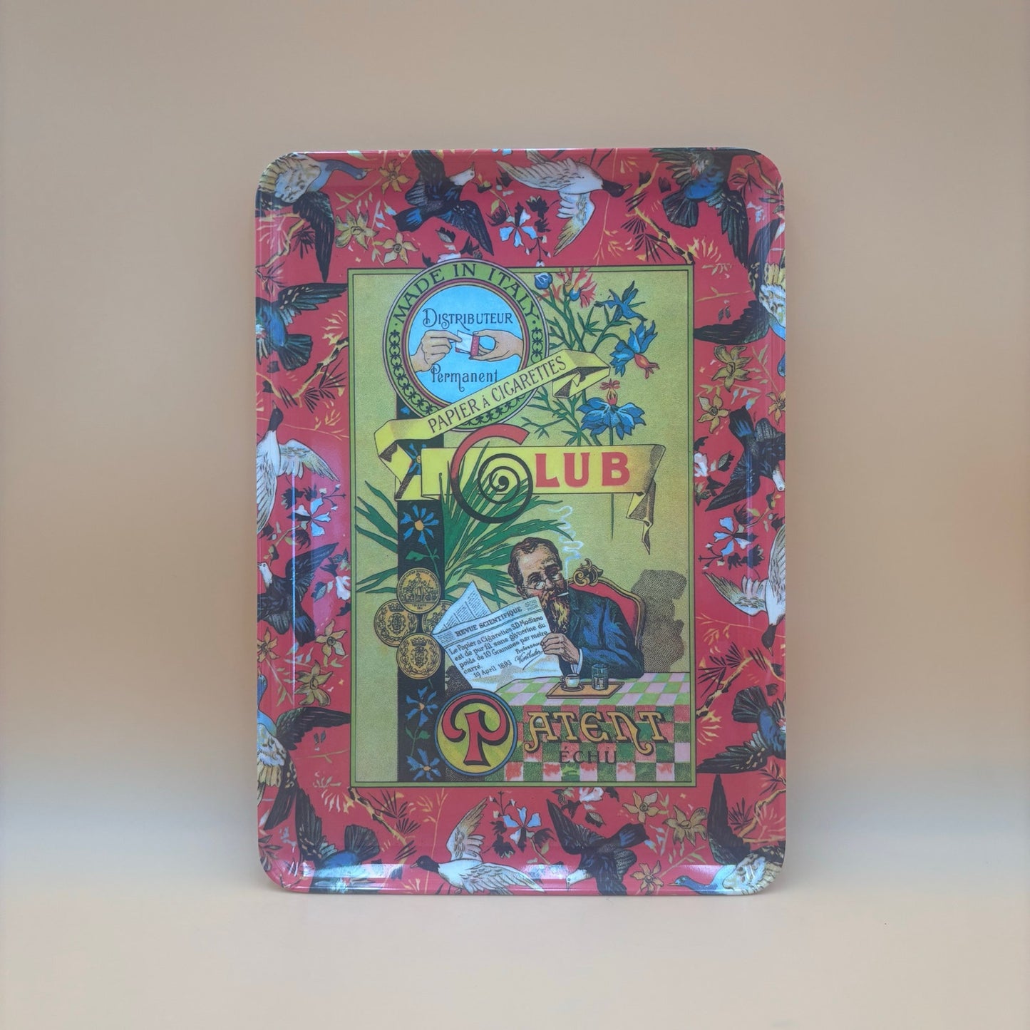 1970's Club Modiano “Patent ECHU” Tray – 12” x 8.75” Music City Marketing, Malaysia