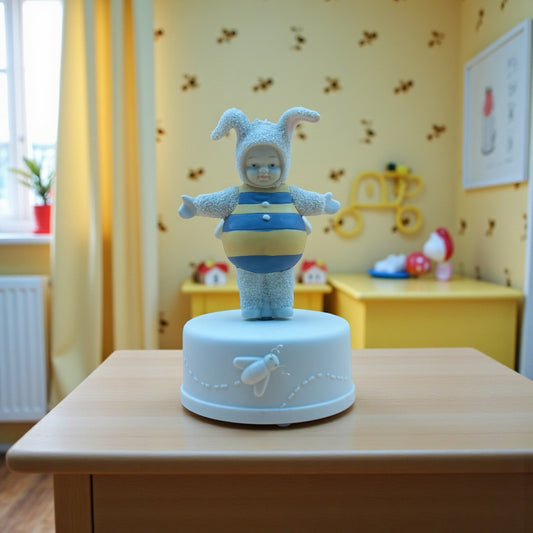Department 56 Snowbabies “Bee Happy” Musical Figurine (2006)