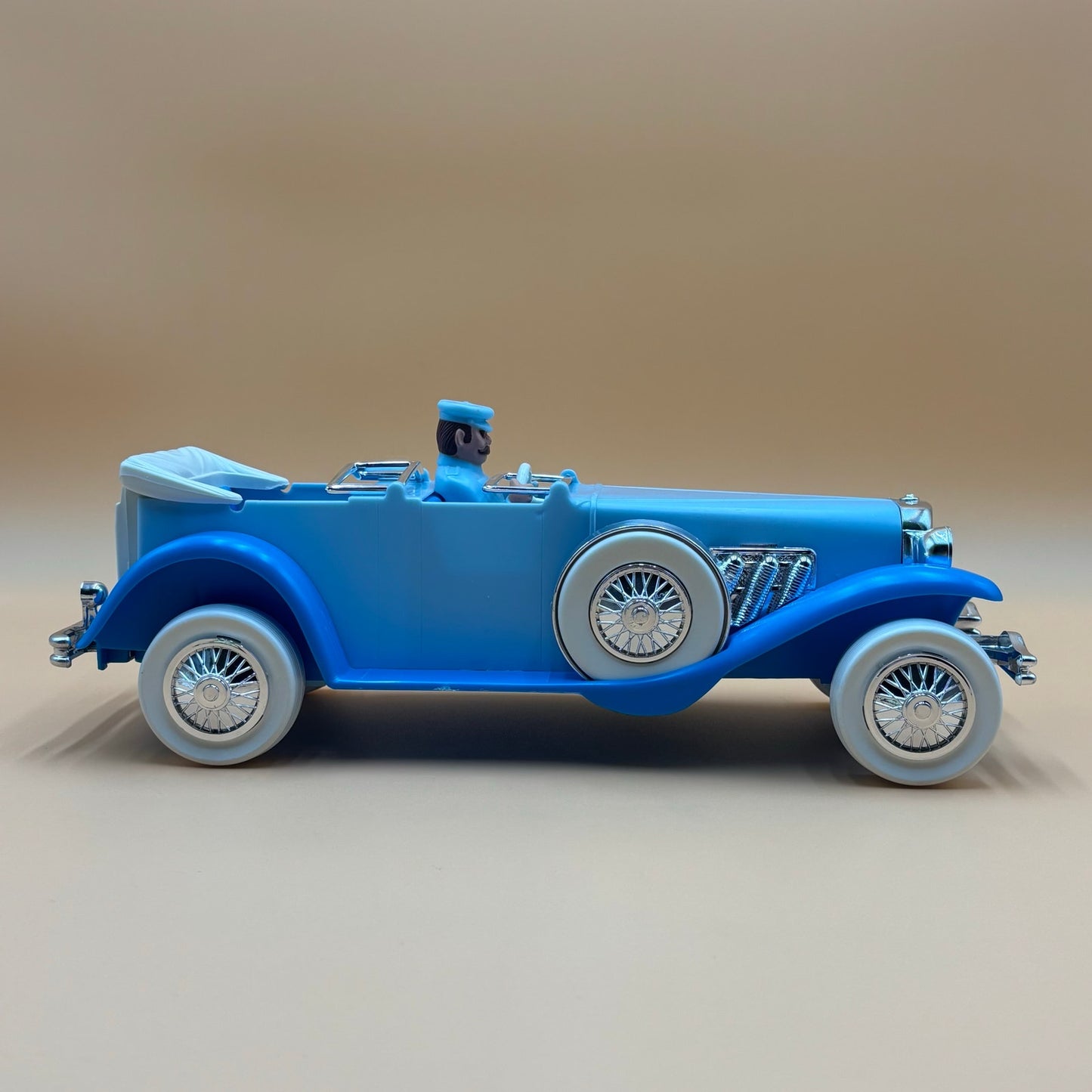 Vintage 1982 Knickerbocker Blue Touring Car Toy – Duesenberg Style