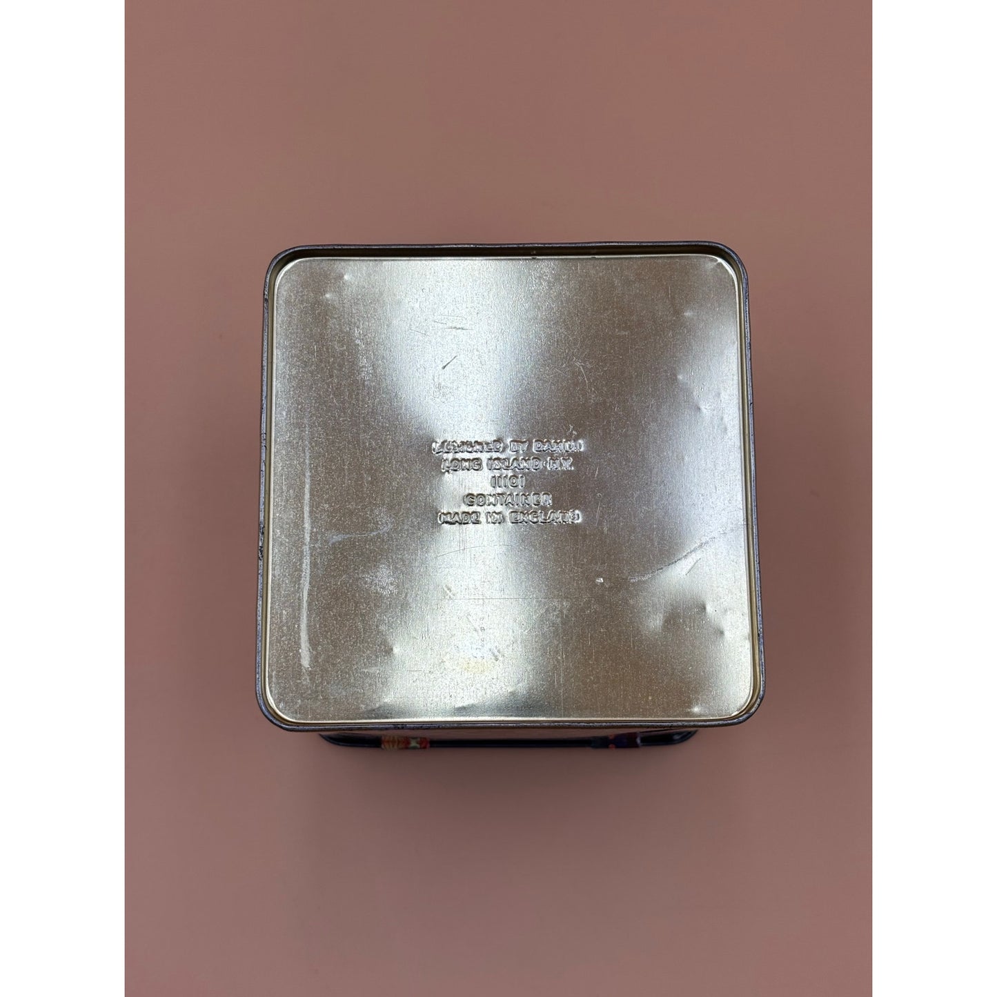 Vintage Daher Floral Tin Canister & Trays Set – Made in England