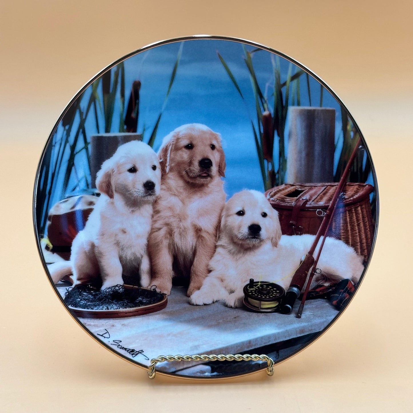 Royal Doulton “Reel Pals” Limited Edition Collector Plate – 1995 – D. Scarlett