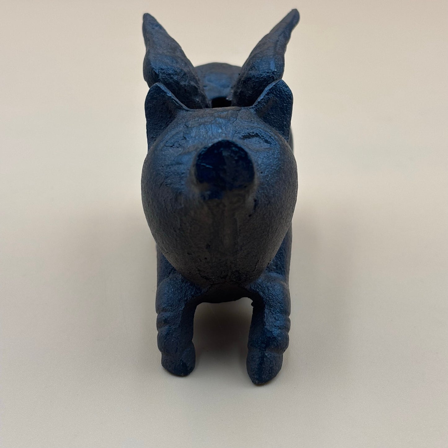 Cast Iron Flying Pig Coin Bank — Vintage Collectible