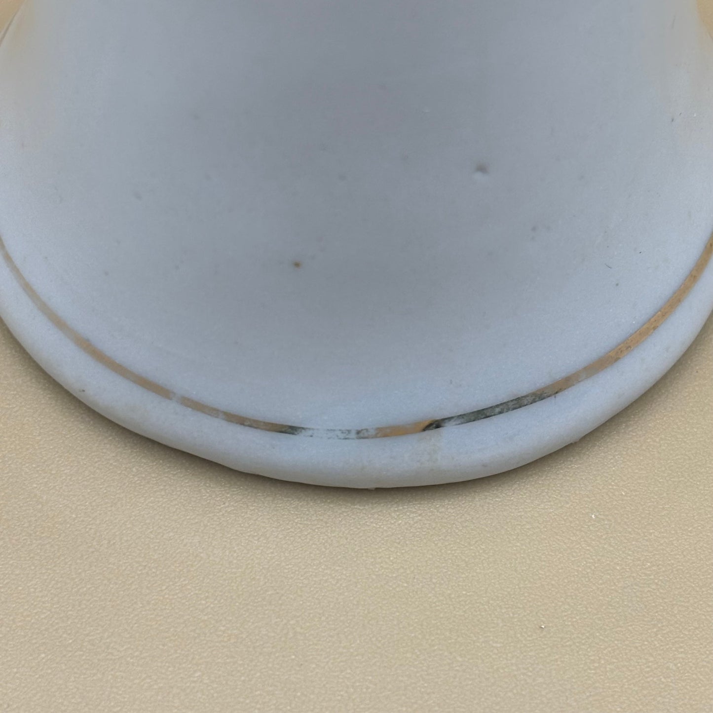 Vintage Hand-Painted Hat Pin Holder - Pink Florals with Gold Accents