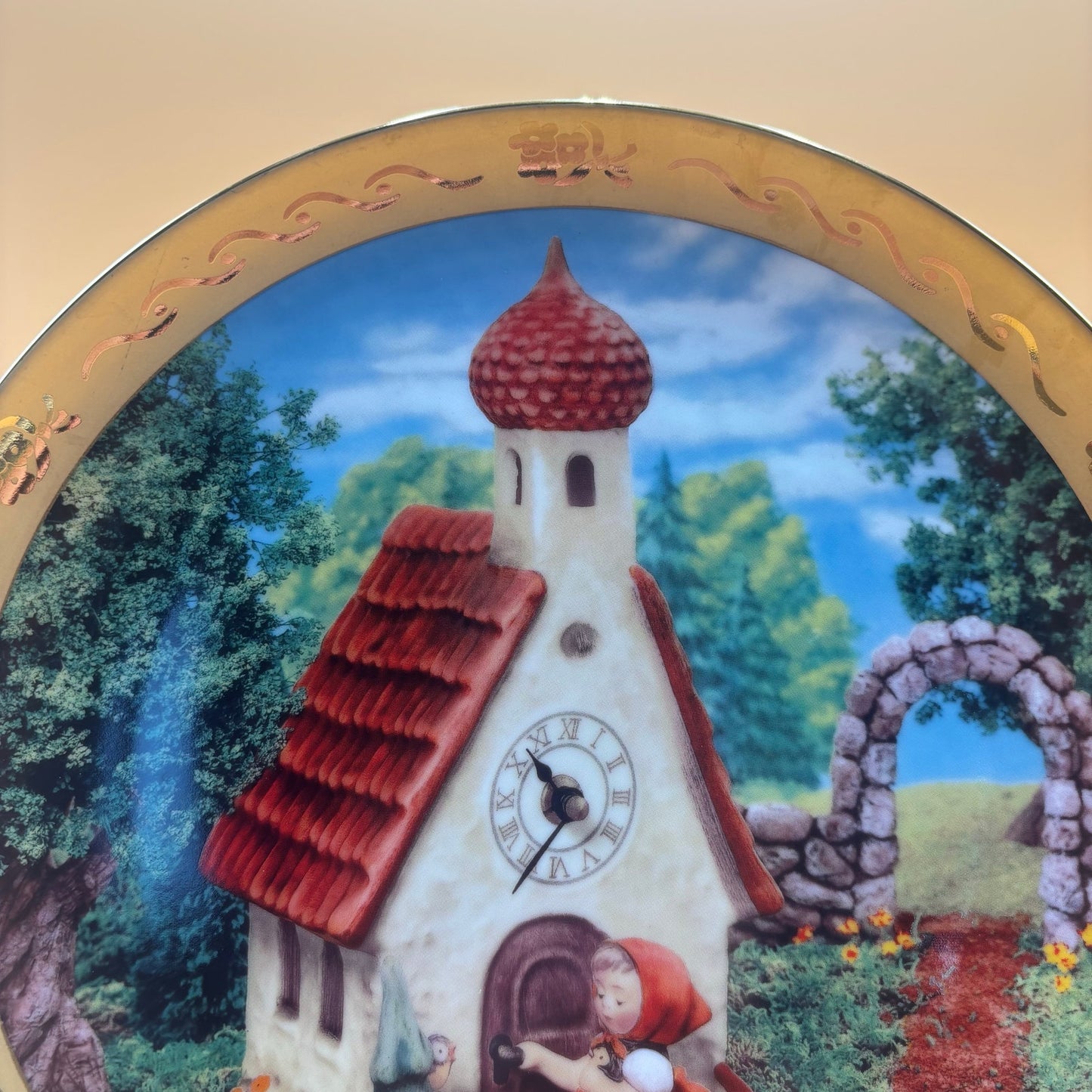 M.J. Hummel Century Plate “Chapel Time” – Danbury Mint