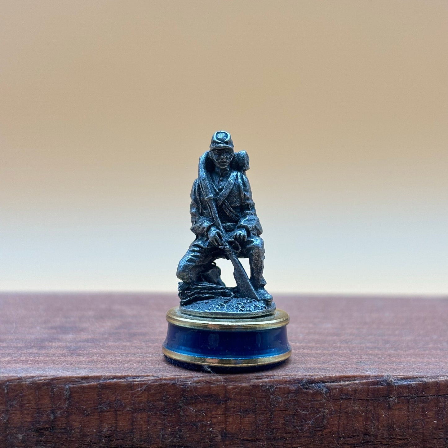 Franklin Mint Civil War Pewter Chess Pieces – Set of 4 (1983)