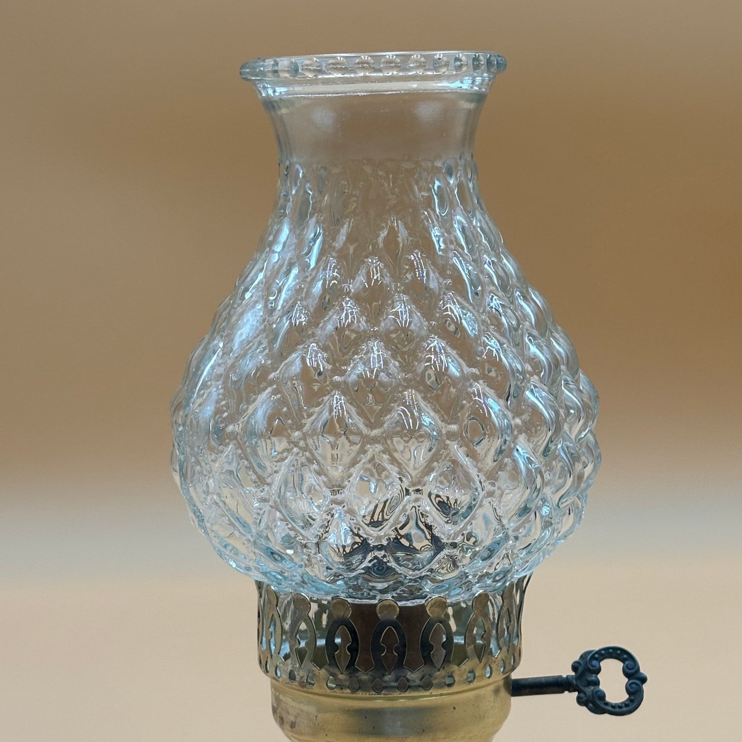 Vintage Electric Hurricane Lamp - For Parts/Repair