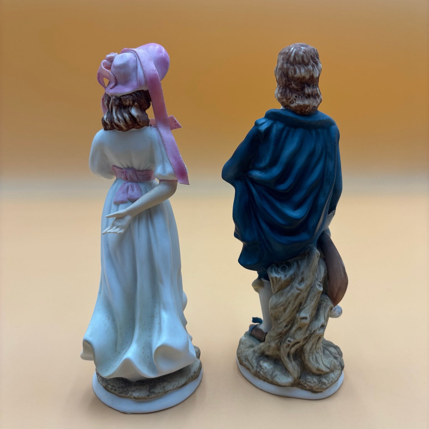 Victorian Couple Lefton China KW387 Limited Edition Figurines – Pair