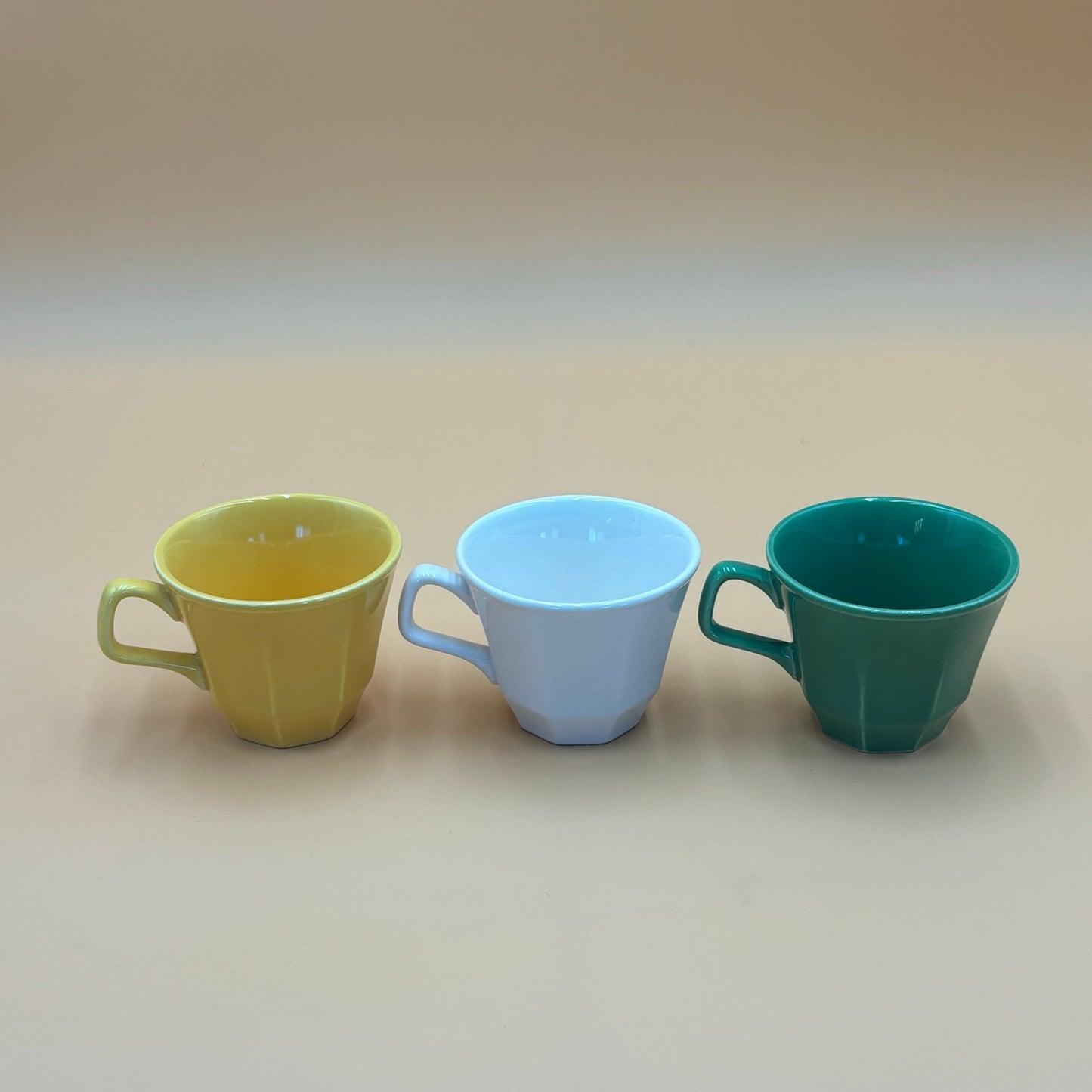 Set of 3 Vintage Homer Laughlin Tea Cups - Replacement Pieces