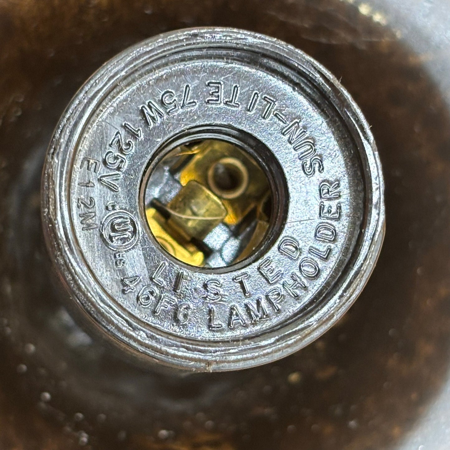 Vintage Black Viscose Fabric Teddy Bear