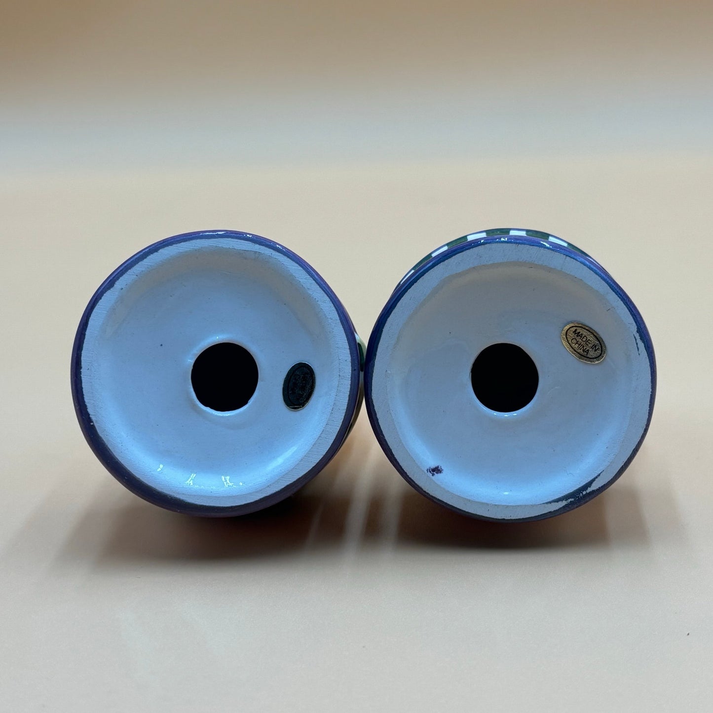 Vintage Lemon Salt & Pepper Shakers