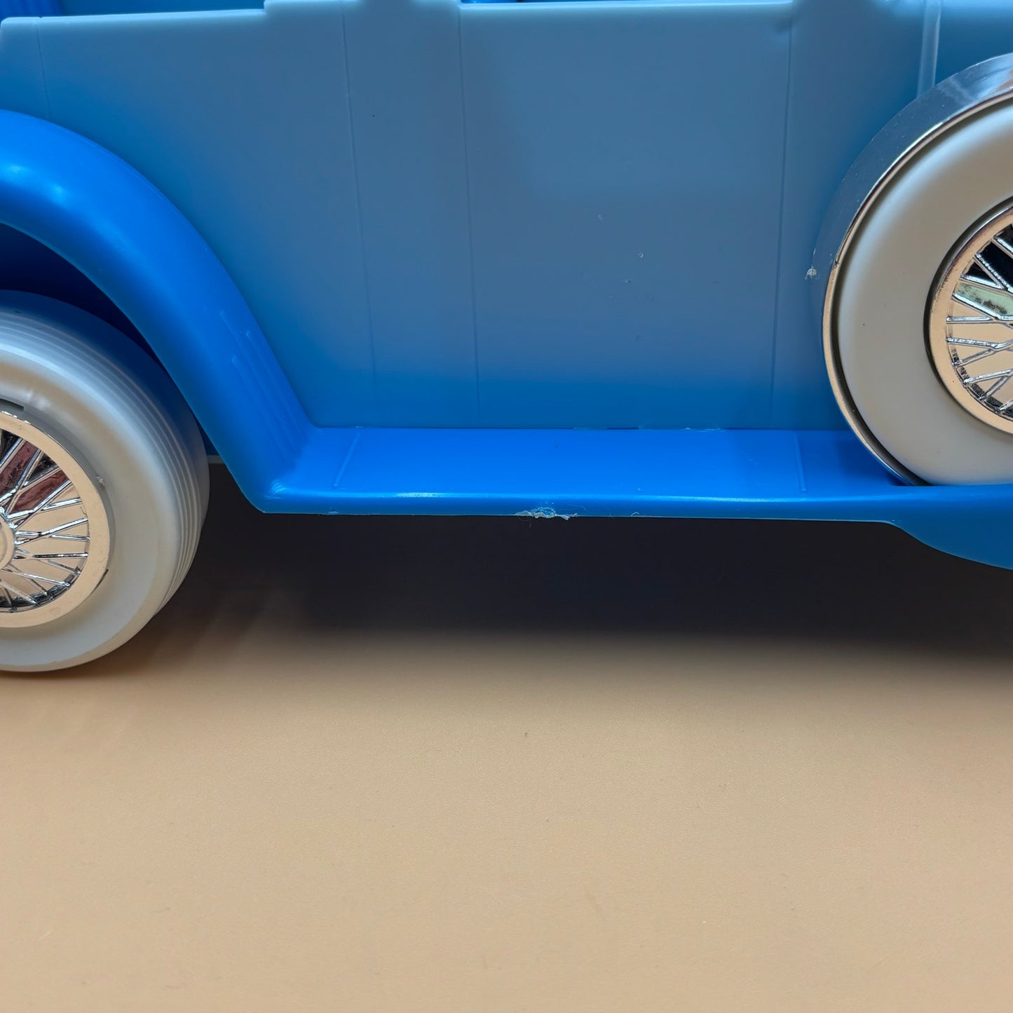 Vintage 1982 Knickerbocker Blue Touring Car Toy – Duesenberg Style