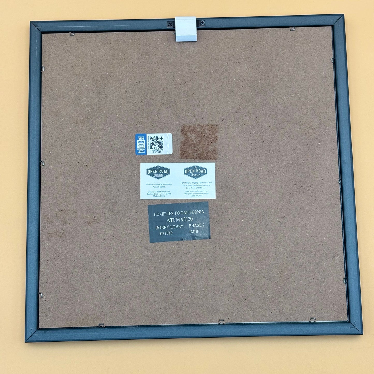 Ford Mustang 3D Lenticular Wall Art by Thomas Sturges (13”)