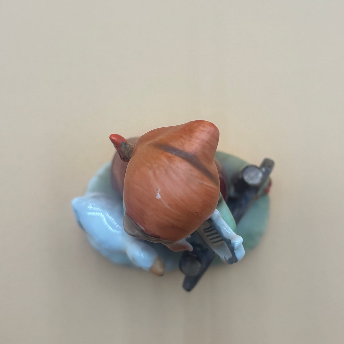 Vintage Erich Stauffer Girl with Lyre & Duck Figurine #44/96