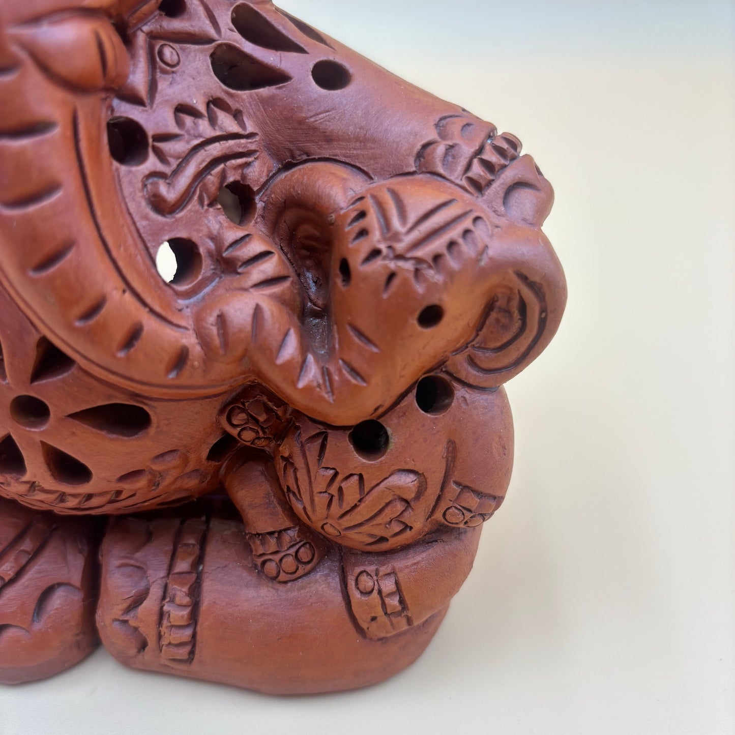 Ten Thousand Villages Mama Elephant Candle Holder – Handcrafted in Bangladesh