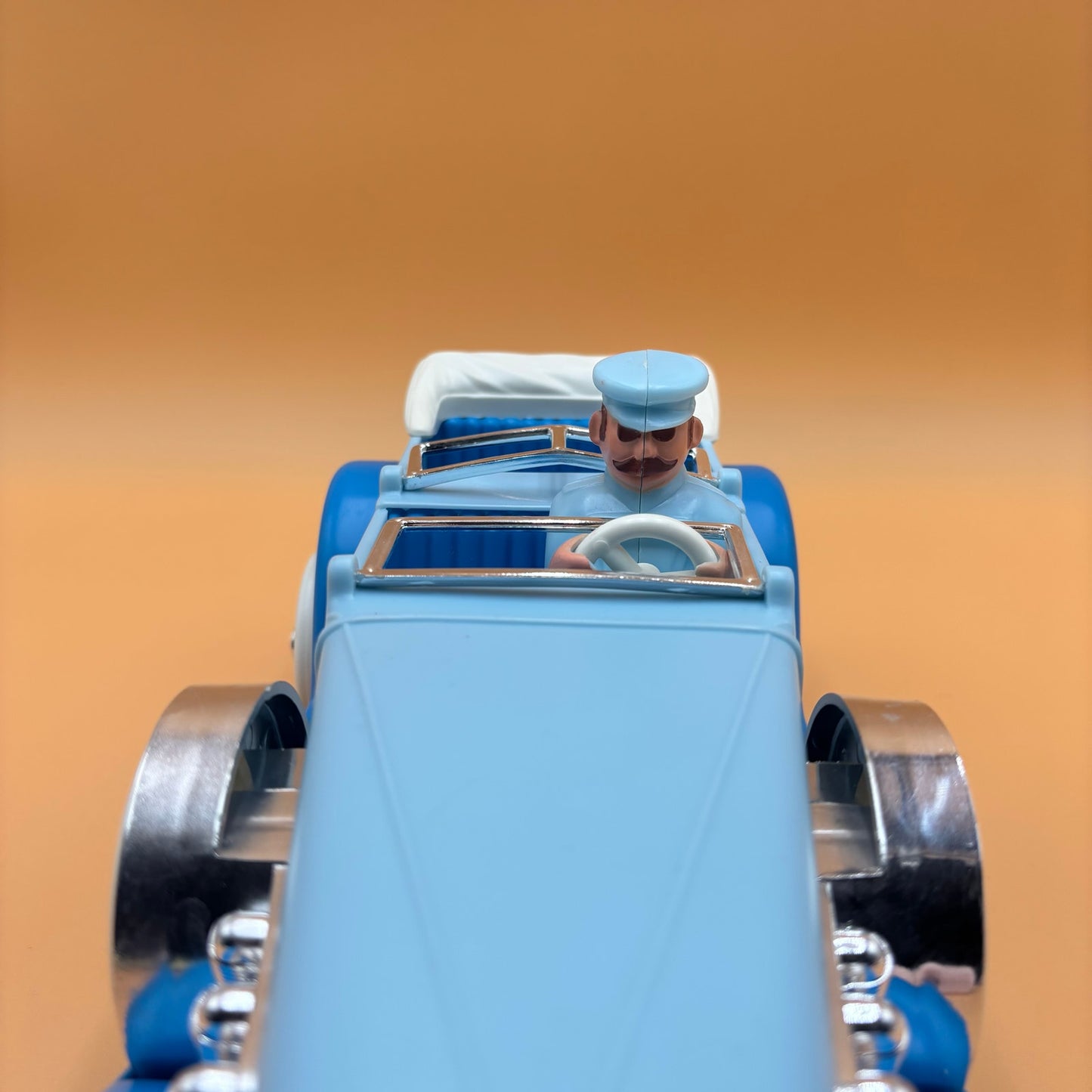 Vintage 1982 Knickerbocker Blue Touring Car Toy – Duesenberg Style