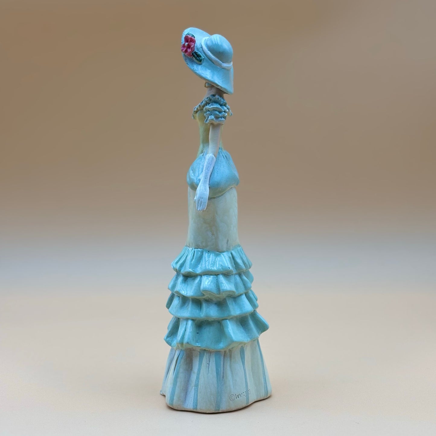 Southern Belle Bisque Figurine Elegant Vintage Lady (WMC 2009)