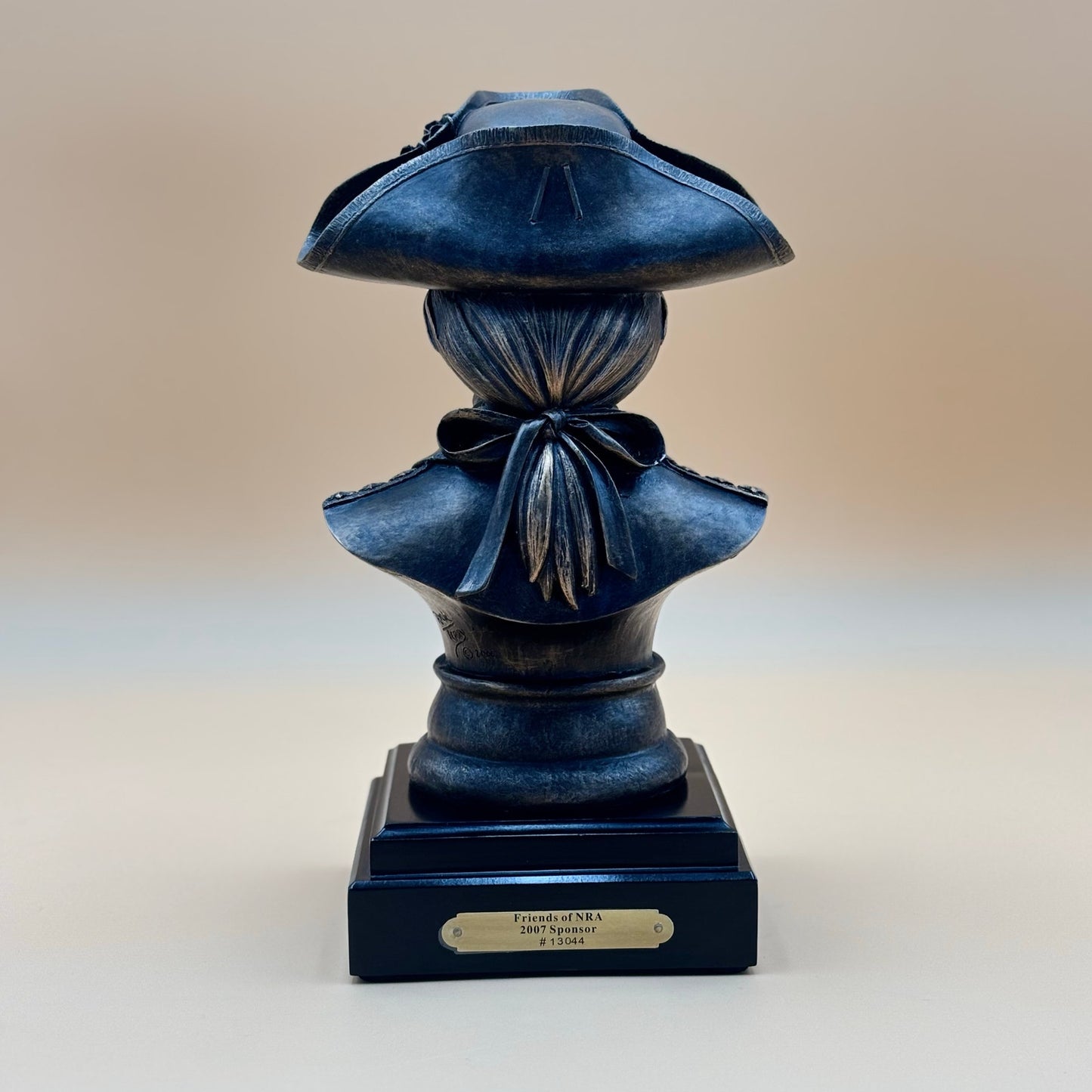 George Washington Limited Edition Bronze Patina Bust Sculpture 2007