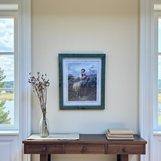 Framed Print – “The Shepherdess” by Johann Baptist Hofner (1994)