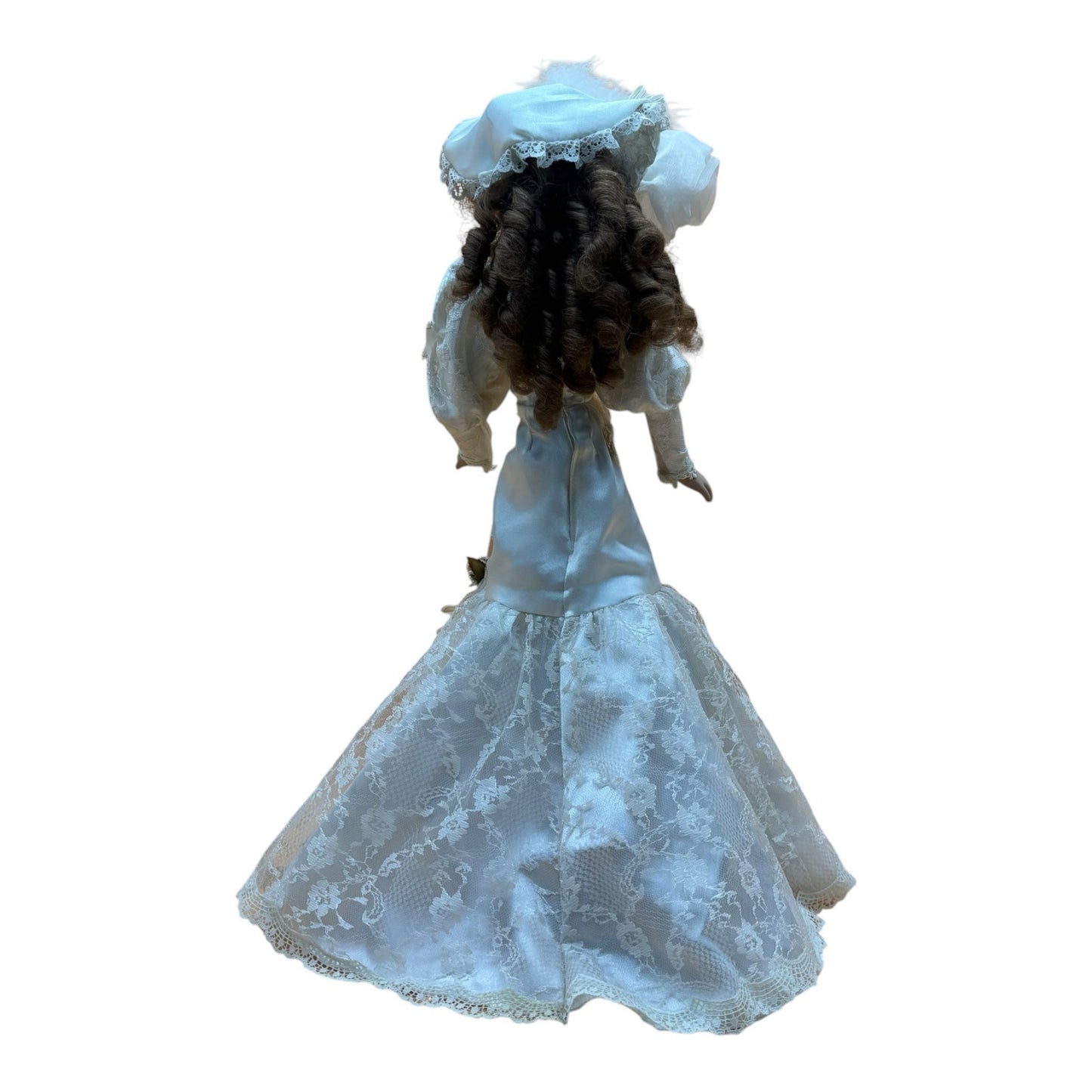Victorian Style Porcelain Bride Doll - Numbered 1544-2024  ✏️ DETAILS: