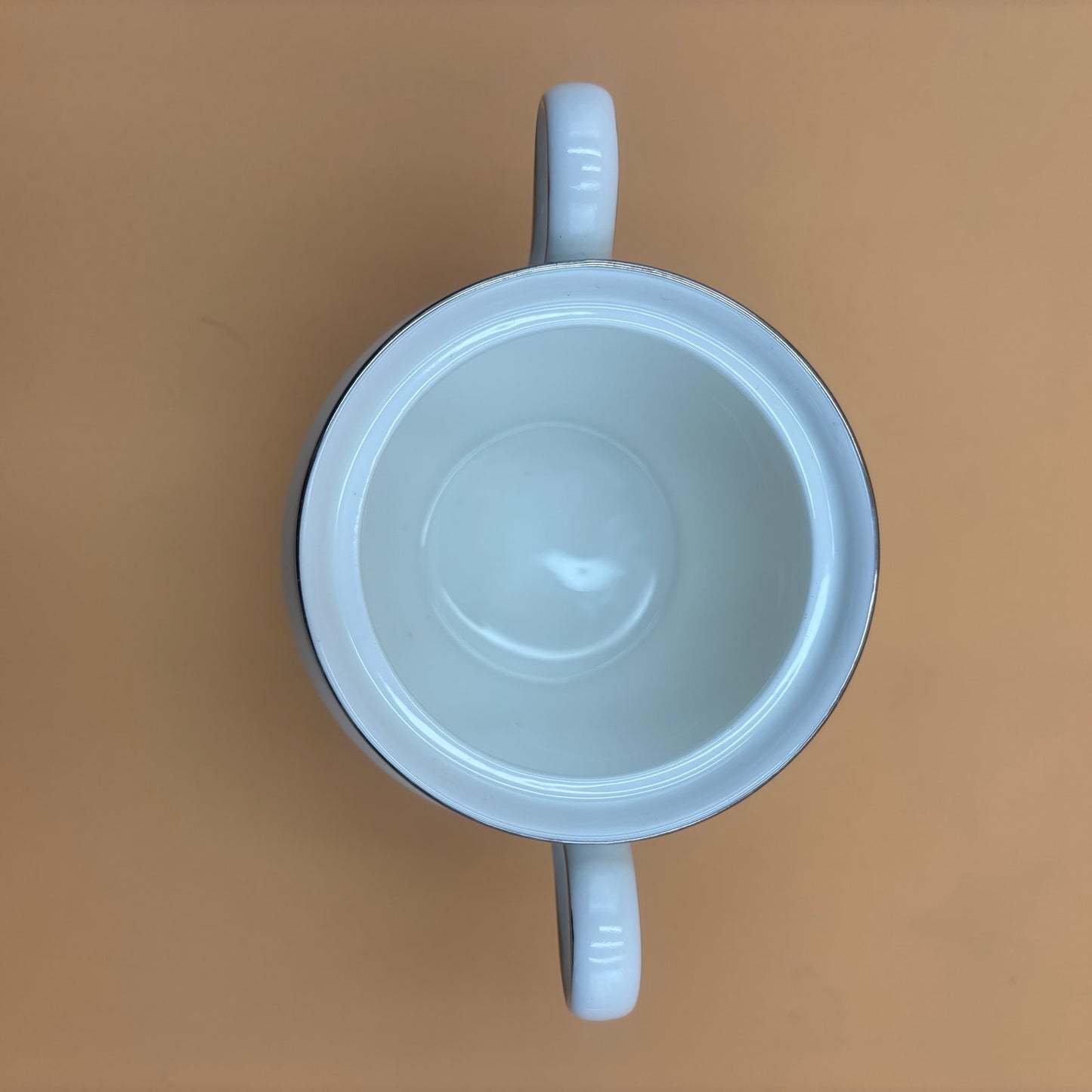 Wedgwood Agincourt bone china covered sugar bowl