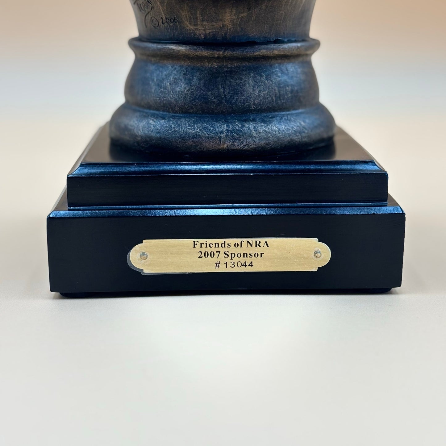 George Washington Limited Edition Bronze Patina Bust Sculpture 2007