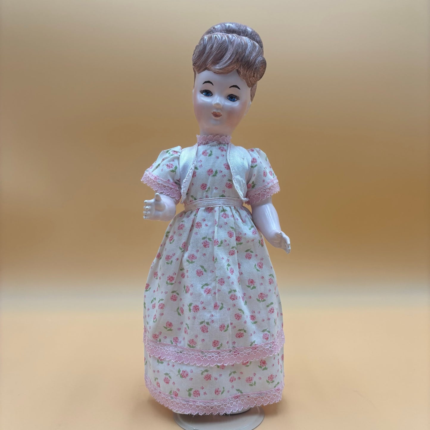 Vintage 1968 All - Porcelain Baby Boy Doll - Project Piece